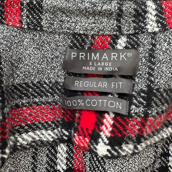 Primark Plaid Flannel Jacket XL - Picture 3 of 3